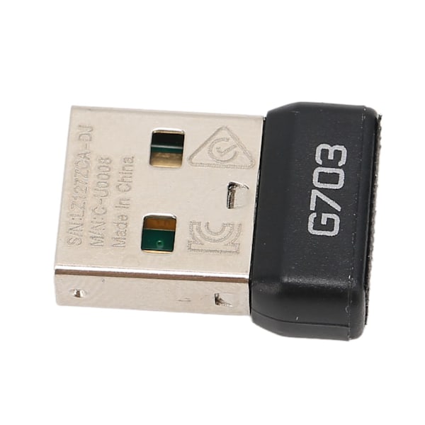 USB-musmodtager til Logitech G703 til LIGHTSPEED trådløs mus trådløs 2,4G teknologi bærbar musadapter