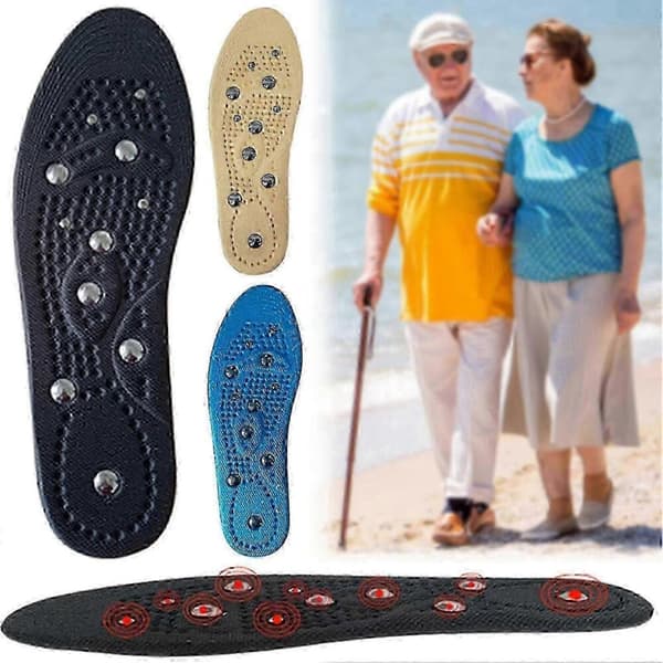 GETIT (Svart-41 TIL 46) Terapi Nevropati Plantar Fasciitis Lindring