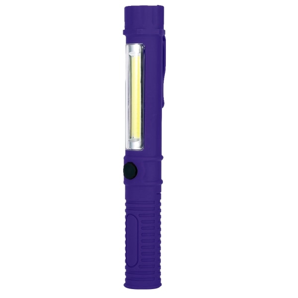 Bärbar Super Bright LED Pocket Pen Light Magnetic Work Light F