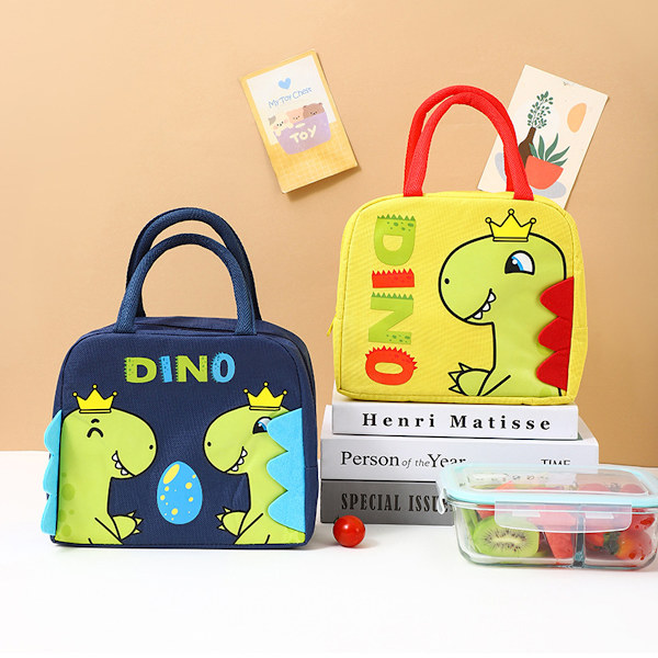 Lunch Bag för kvinnor Isolerad Lunch Bag för barn Liten Lunch Bag för skola Arbete Läckagesäker Frysbar Kylväska Återanvändbar Bärbar Lunchlåda