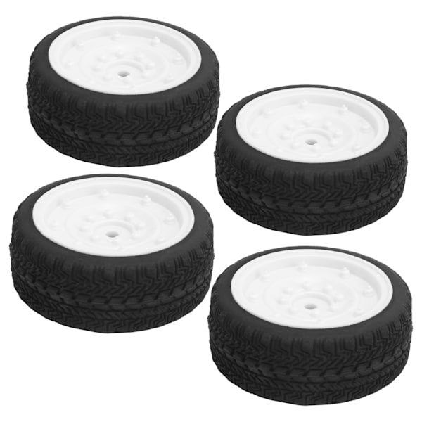 Stilfullt Utseende Högfriktions Gummidäck För Wpl D12 1/10 (013W) Kompatibla Rc Bildelar Med Starkt Väggrepp, Lång Livslängd Och