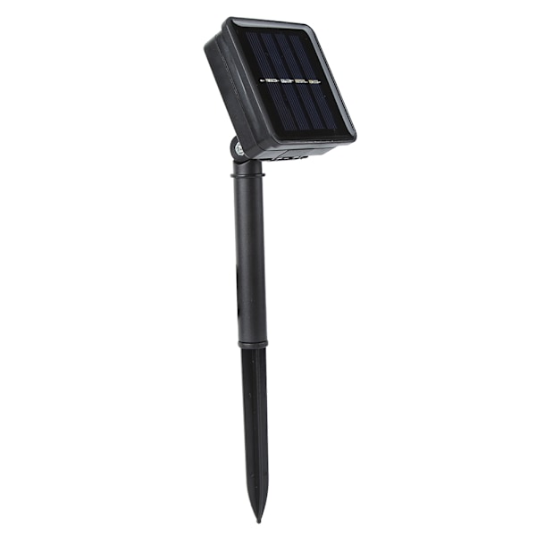 5m 50 LED solenergi-drivna ljusslingor utomhusfestdekoration koppartrådsljusslingor lampa