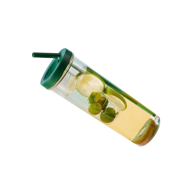 700 ml halmkopp transparent plastflaska med halmport
