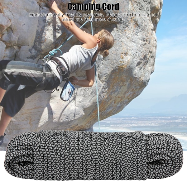 Nylon Utility Cord, Slitstark Lanyard, Mångsidig För Camping, Vandring Och Beredskap, 20M Av Orubblig Pålitlighet