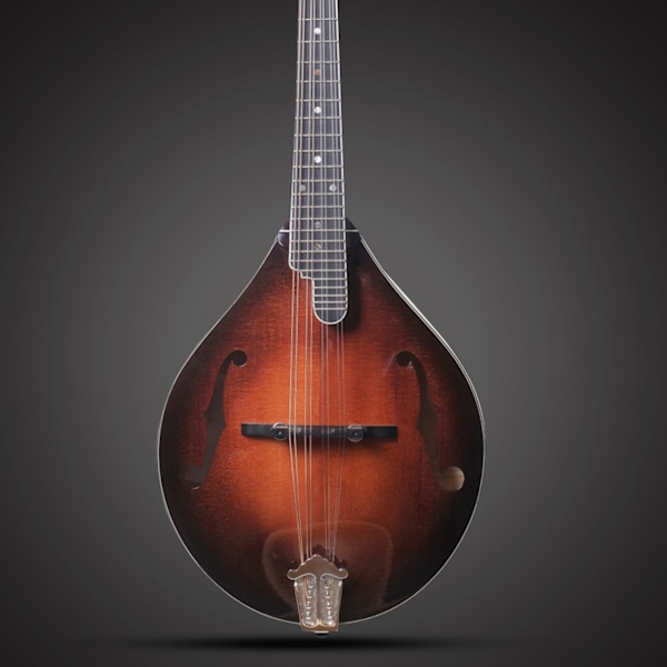 Høj kvalitet justerbar ibenholt bro til mandolin musik tilbehør