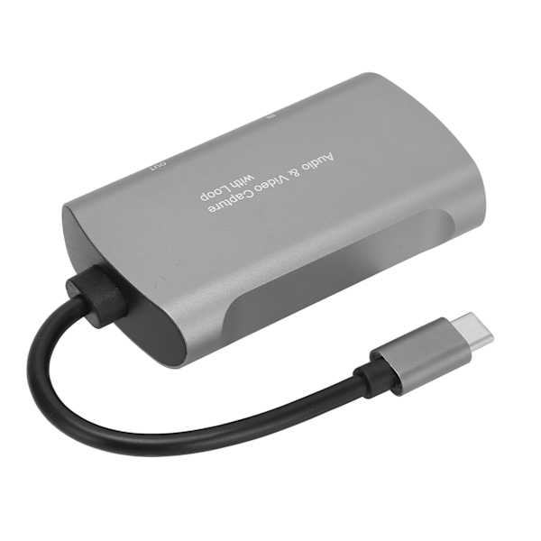 Ääni- ja videokaappauskortti silmukalla 4K TYPEC kahteen HighDefinition Multimedia Interface -liitäntään