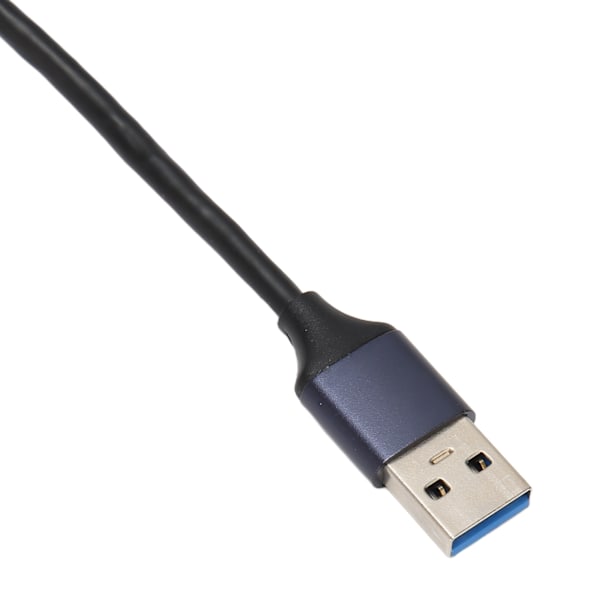 4-porttinen USB-keskitin, 5 Gbps, hot-swappable, USB-moniliitäntäsovitin, jossa säilytystila kannettavalle tietokoneelle, PC:lle, flash-asemalle, XBOX:lle, PS4:lle ja PS5:lle