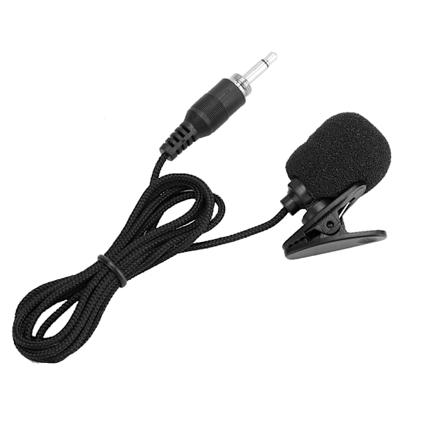 3 stk. 04A Kompakt Professionel Mini 3,5 mm Skrue Stik Mikrofon Ledning Krave Klips Forstærker Mic