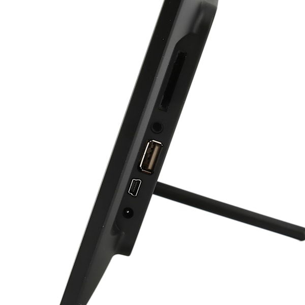 Digital fotoramme 10,1 tommer HD IPS berøringsskjerm automatisk roterende støtte appdeling WiFi smart fotoramme 100‑240V