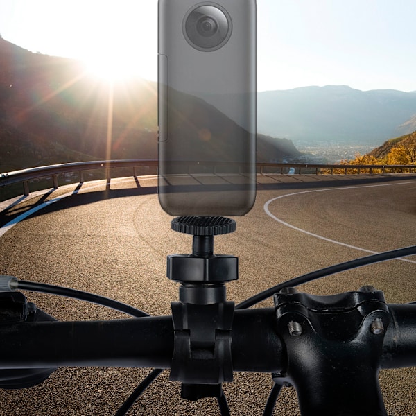 Oöverträffad Halkskyddsdesign, Flexibel Vinkeljusteringsfäste, Idealisk för Cyklar med Styren 2-3cm i Diameter, Erbjuder 360 Graders Rotation för