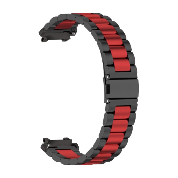 Solid rustfrit stålrem kompatibel med Amazfit T-Rex2 udskiftningsremme metalurrem