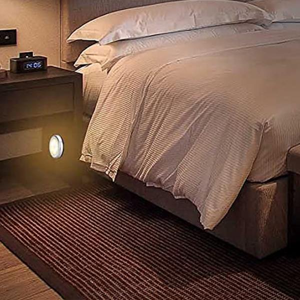 3 st av en set rörelsesensorlampor, batteridrivna LED-nattlampor, Stick-Anywhere Closet Lights Trappljus, Vägglampor för hall,