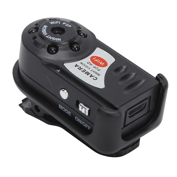 WIFI-kamera 1080p Mini DVR Kevyt langaton etävalvonta Kannettava digitaalinen videonauhuri