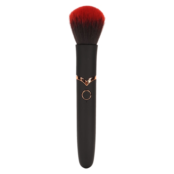 USB Makeup Brush Uppladdningsbar Massage 10 Växlar Justerbar Elektronisk Kosmetisk Borste för Att Lindra Ömhet Svart Rund Huvud