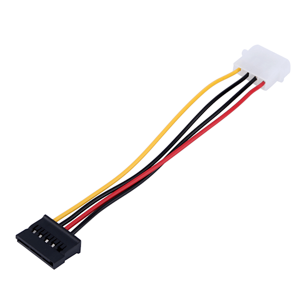Uusi 1kpl 4-pin IDE - 15-pin Serial ATA SATA -kiintolevyvirtakaapeli