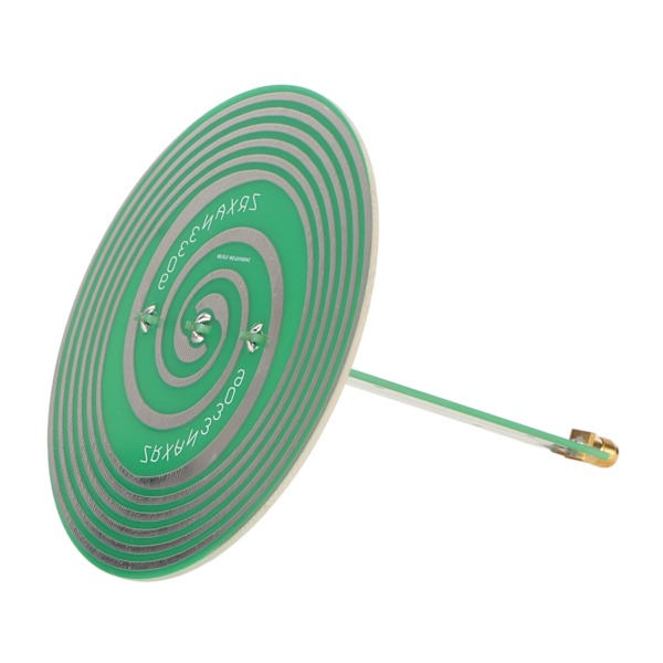 0,8‑8,5GHz Ultrabredbånds Cirkulær Polariseret Antenne 3‑6dBi Isometrisk Helikal Spiralantenne Venstre Cirkulært Polariseret