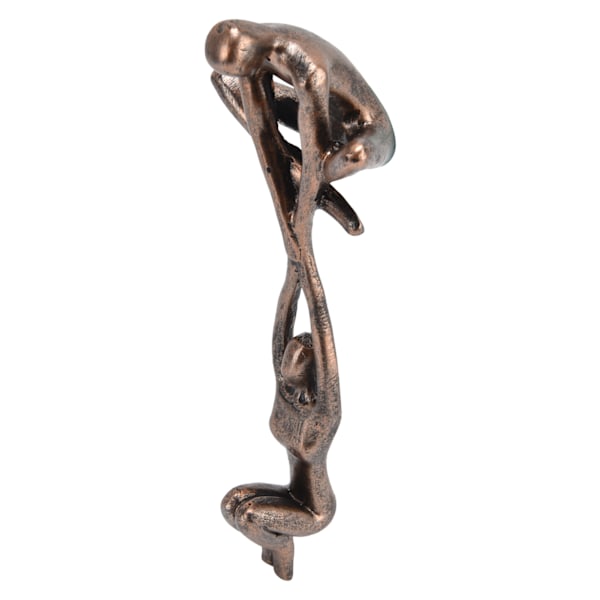 Elegant konstnärlig och modern design, hartsälskarfigurer, heminredningsprydnad, dansande parskulptur för bröllopsdagspresent, stark