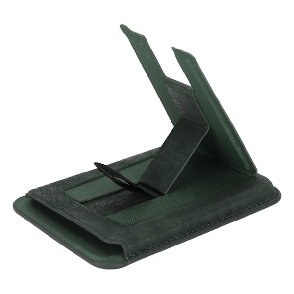 Snap On Magnetisk Stativ Magnetisk Stativ Kortholder Kompatibel Pung Understøtter 2 Kort med 3 Telefon Stativ Tilstande Grøn