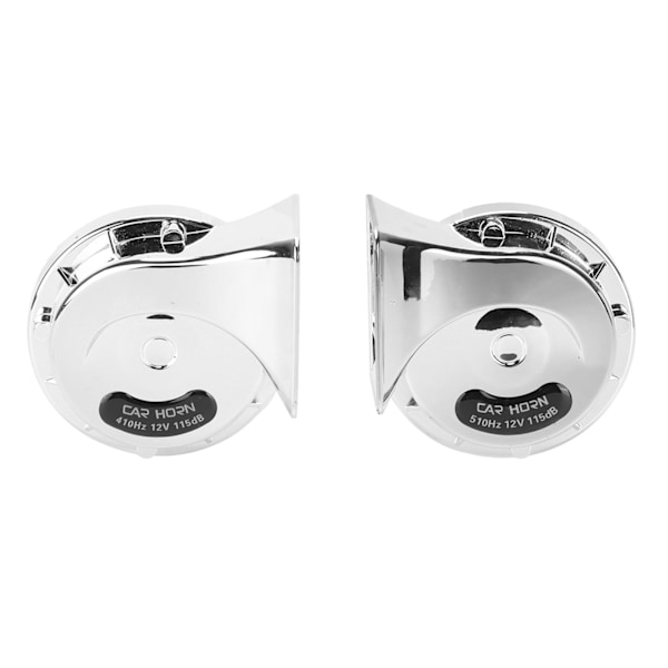 2 kpl auton torvi 510Hz 115Db hopea universaali kaikkiin 12V kuorma-autoihin RV moottoripyöriin UTV ATV