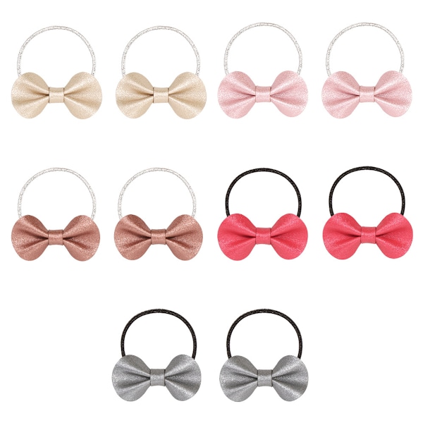 Mjuka Hårband för Bebisflickor i Nylon, Hårrosetter med Spännen för Unik Design, Perfekt för Vardagskläder och Festklänning, Håller Frisyren Intakt, Utsökt Gåva