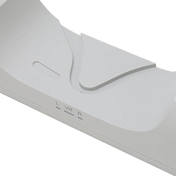 VR-laddningsstation för Oculus Quest 2 Laddningsdocka för Meta Quest 2 med 2 uppladdningsbara batterier och USB C-kabel