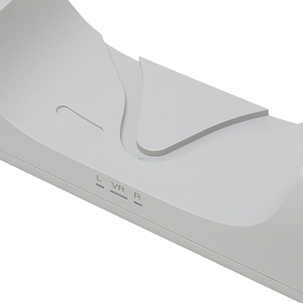 VR-ladestasjon for Oculus Quest 2, ladestasjon for Meta Quest 2 med 2 oppladbare batterier og USB C-kabel