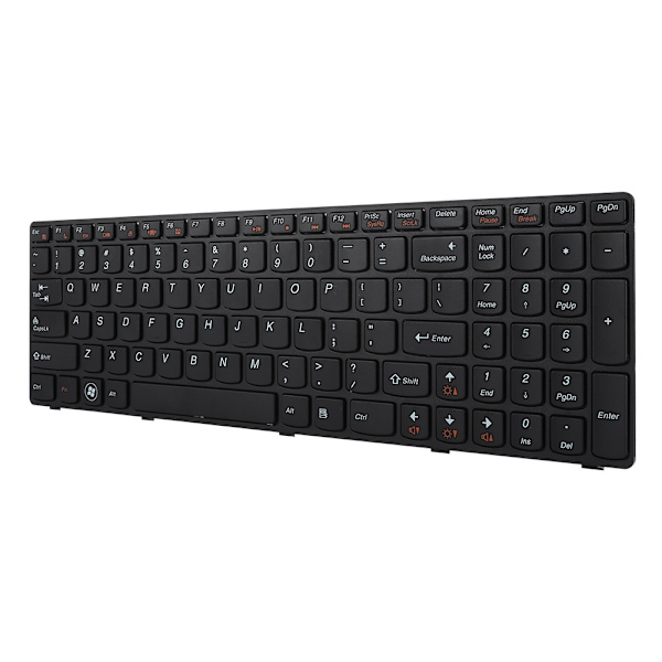 Musta kannettava näppäimistö Lenovo B570 Z565 Z560 Z570 Z575 V570A V570G B575