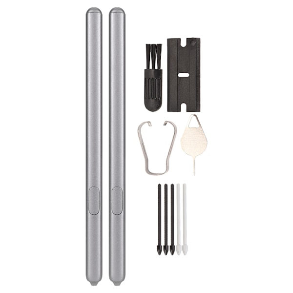 2PCS Tablet Stylus Pen med 5 ersättningstips Magnetisk Snabb respons för Galaxy Tab S6 SM‑T860 SM‑T865