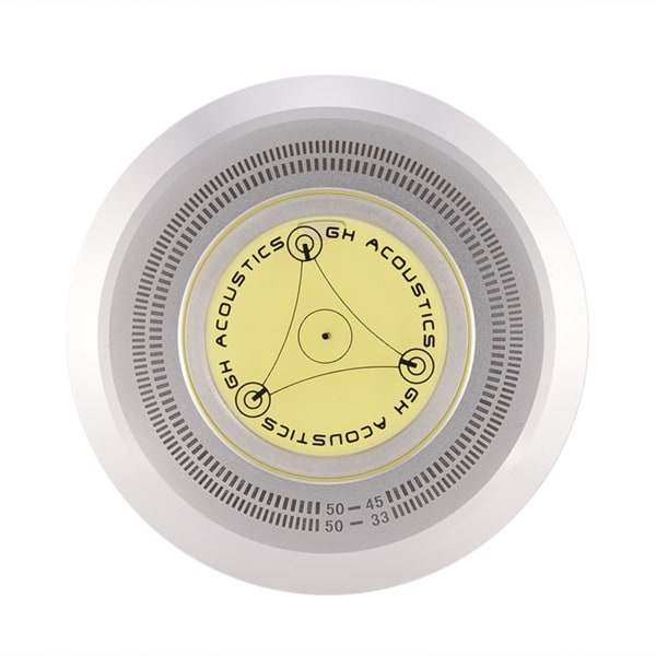 50Hz platespillerplate-stabilisator med klemme og boblevater for LP-platespiller