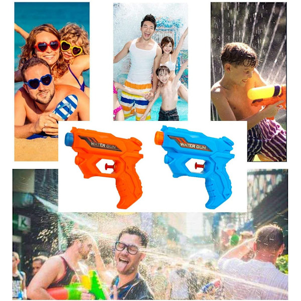 2 stk. vandpistol til børn - Blaster Soaker Squirt Summer Squirt