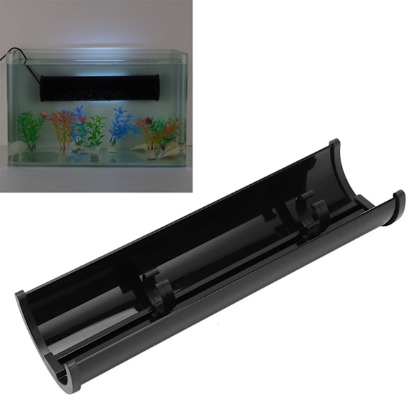 Akvarielampe-hætte, multifunktionel, fortykket, letvægts, robust akvarium UV-lampe-dæksel til fiskebeholder, akvarium M (egnet til 5W-7W lampebrug)