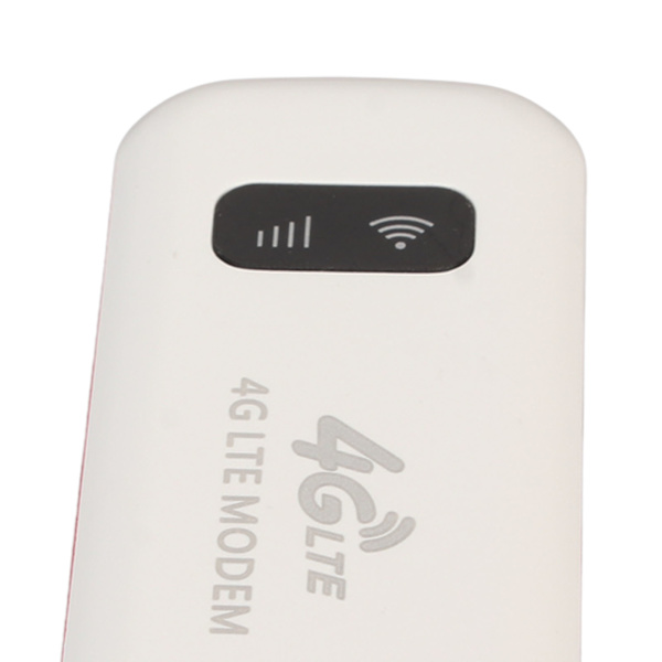 4G Mobil WiFi SIM-kortslot 300 Mbps Oplåsning Lomme Hotspot Enhed Trådløs Netværksrouter Hvid