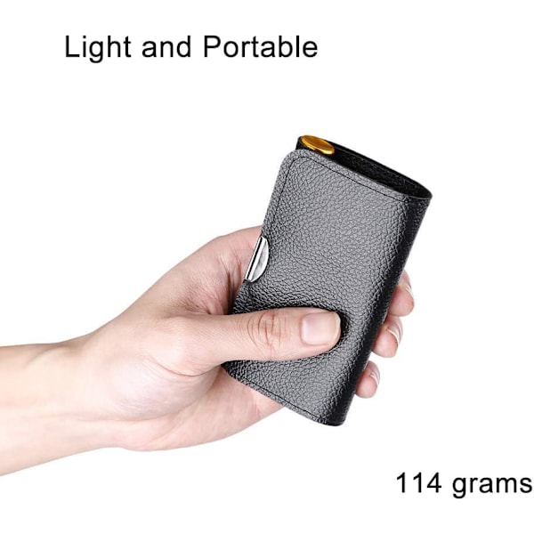 Professionell Skruvmejselsats i Läderfodral, Magnetisk Precisionsverktygssats för Elektronik, Bärbara Datorer, RC-drönare, iPhones, Mobiltelefoner, med