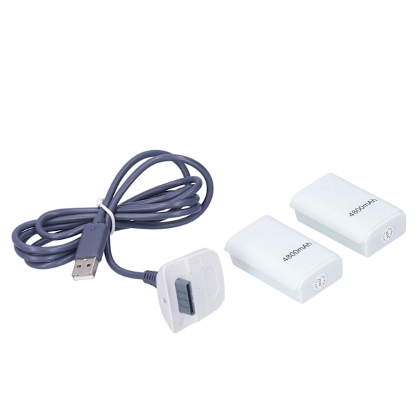 RF‑1310S 3 in 1 NIMH-akku 4800mAh ladattavalla kaapelilla X‑360 langattomalle ohjaimelle