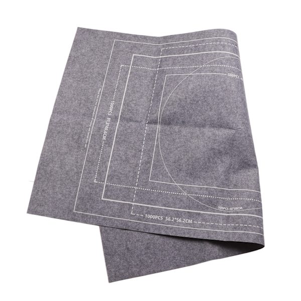 Puslespillmatte, puslespillunderlag, grå filtmatte for puslespill, puslespillteppe