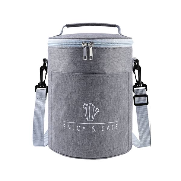 Lunch Bag, Isolerad Termisk Bakelse och Pajbärare, Återanvändbar Isolerad Tårtkylare Gryta Bärväskor För Potluck, Picknick Matleverans