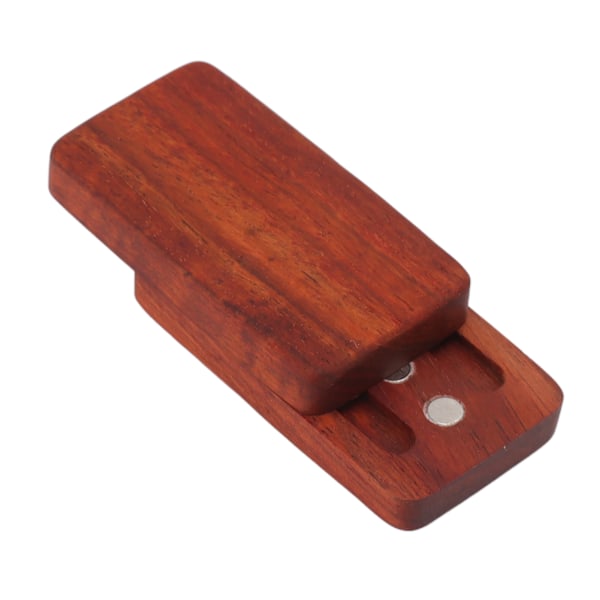 Fidget Slider i rødt sandeltre - Stressavlastende fingertupp-fidgetsliderleke for kontoret
