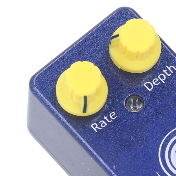 Multi Effekt Gitarpedal Aluminiumlegering Elektrisk Gitar Effektpedal för Uppträdande DC 9V 12mA