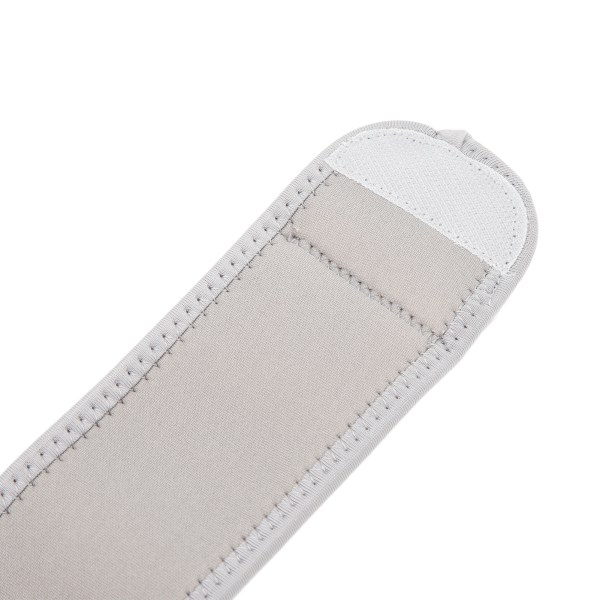 2 st Elbow Compression Sleeve Andningsbar Lätt Justerbar Elastisk Armbågsstöd för Sport Grå