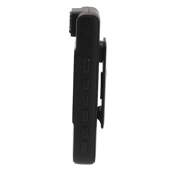 Mini Body Camera 1080P Infrarød Nattesyn Bevægelsesdetektering 180 Graders Rotationslinse 1,54 tommer Display Body Worn Camera