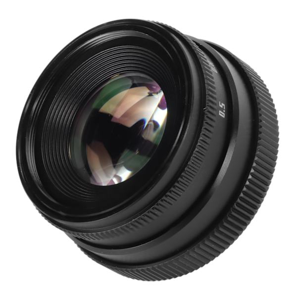35mm Kameraobjektiv F1.6 Stor Blænde C-Mount Fast Fokus Manuel Fokus Objektiv til Spejlløst Kamera Sort