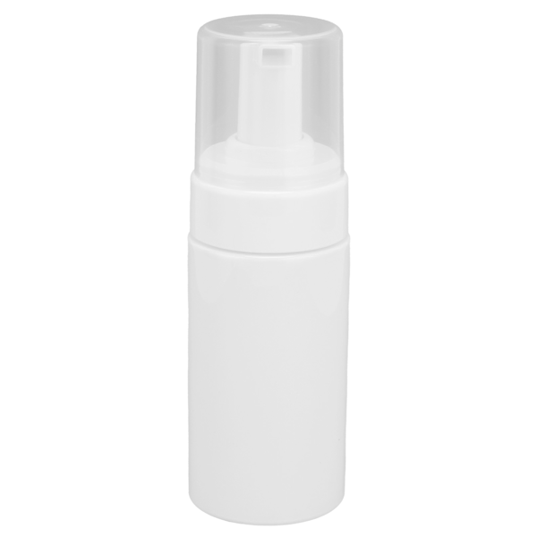 100 ml tom vakuumemulsjonsflaske i plastskum med pumpe for mousse, reisekosmetikkbeholder