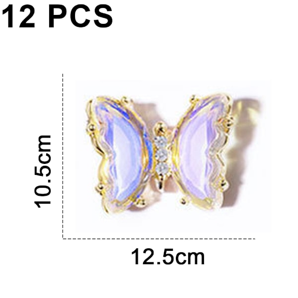 Rhinestones for Nails   3D Butterfly Nail Charms