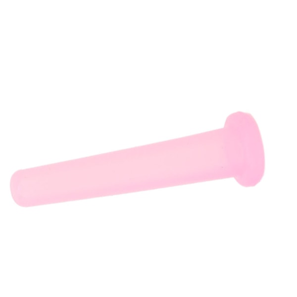 2 st ansiktssugkoppar set mini silikon mjuk bärbar vakuumsugmassagekoppar för vuxna hem rosa