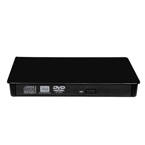 Mångsidig Extern CD/DVD-enhet, USB 3.0 & Typ C Portabilitet Säkerställer Smidig Dataöverföring För Dina Multimediabehov, Plug & Play Design Erbjuder