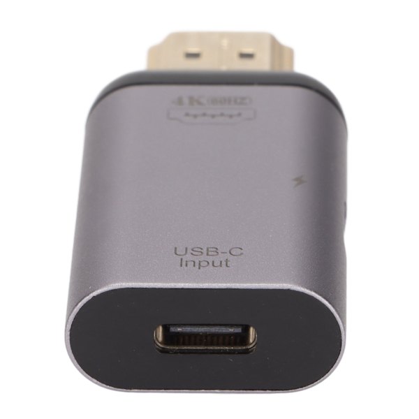 Typ C Hona till PD Hane Adapter USB C Extender Mini Videosplitter 4K 60Hz Konverter för Bärbara Datorer Telefon