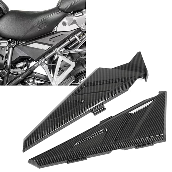 1 Par Motorcykelram Fyllning Sidopanel Kolfibermönster Ersättning För R1250GS LC Adventure 2019‑2022