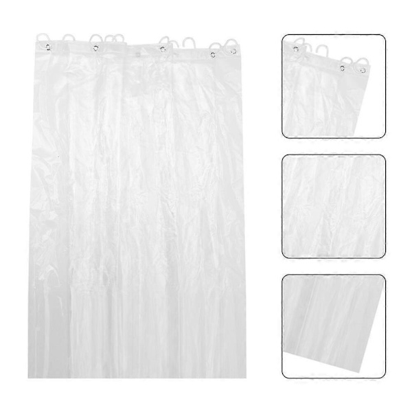 GETIT Transparent Duschdraperi Badrumsduschdraperier Duschdraperi Foder Duschdraperi Duschdraperi