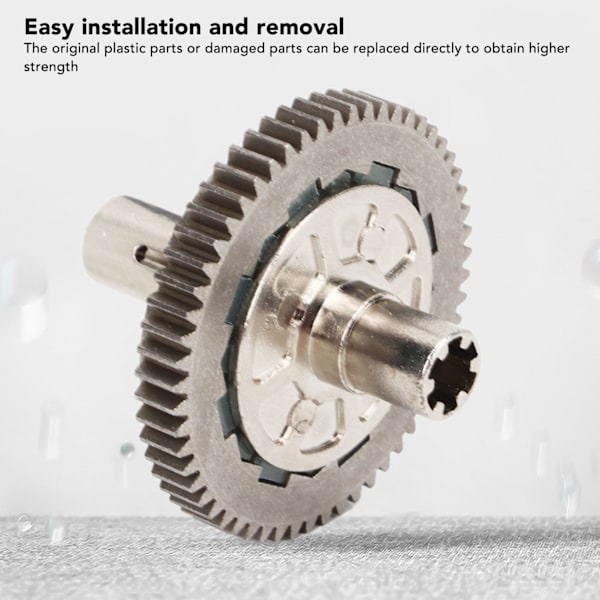 Metallstål 57T 0.8Mod Slipper Set Slipper Clutch Spur Gear för Arrma 1/10 Granit för Typhon 1/8 RC Bil