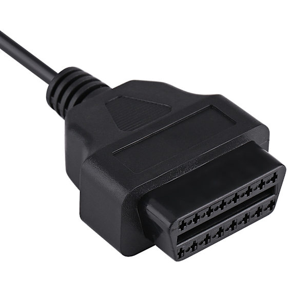 7-stifts till 16-stifts OBD2 OBDII-adapterkontakt Diagnostisk kabel för Ford